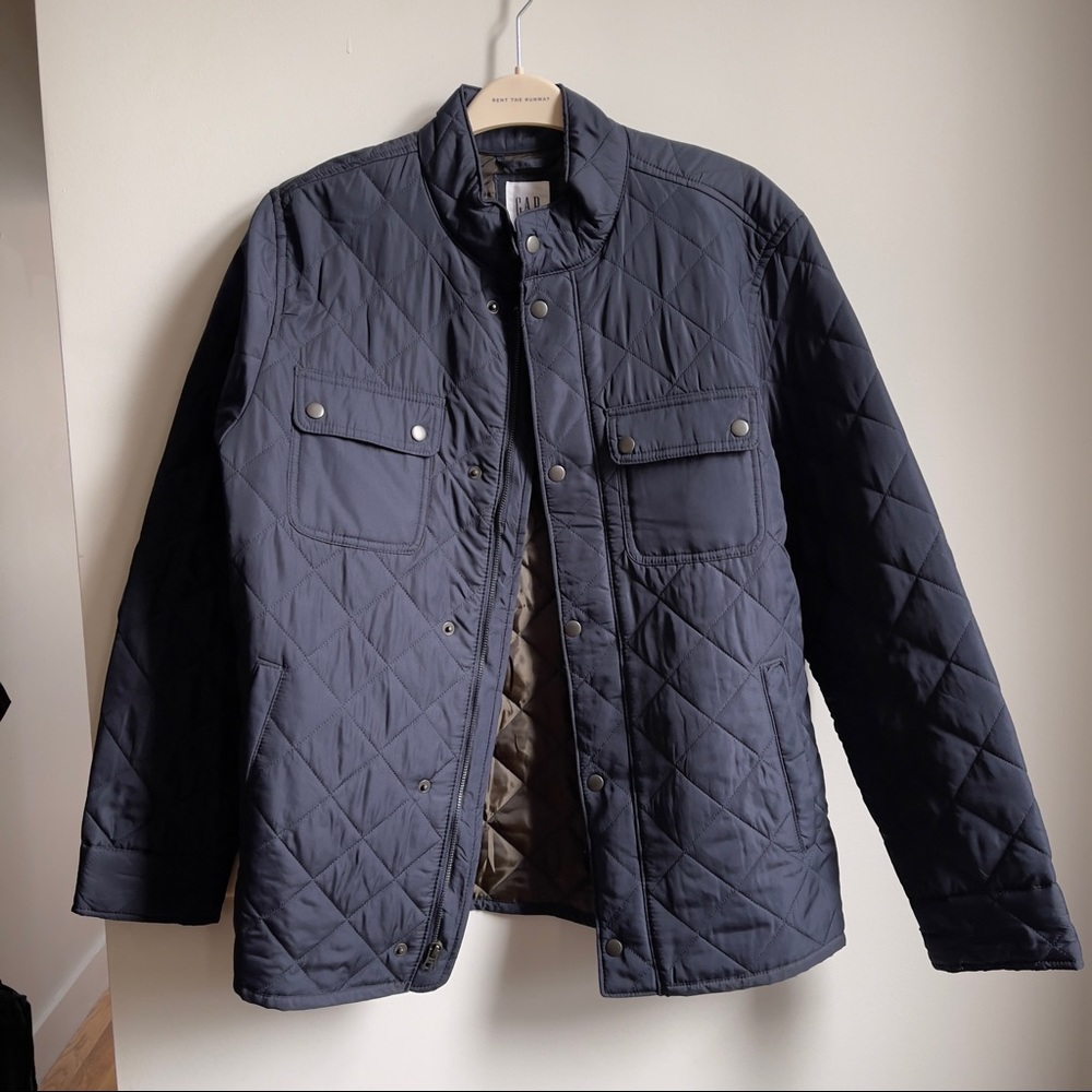 Mens Gap Blue Lightweight Jacket Size Medium